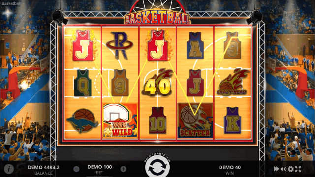 Характеристики слота Basketball 6